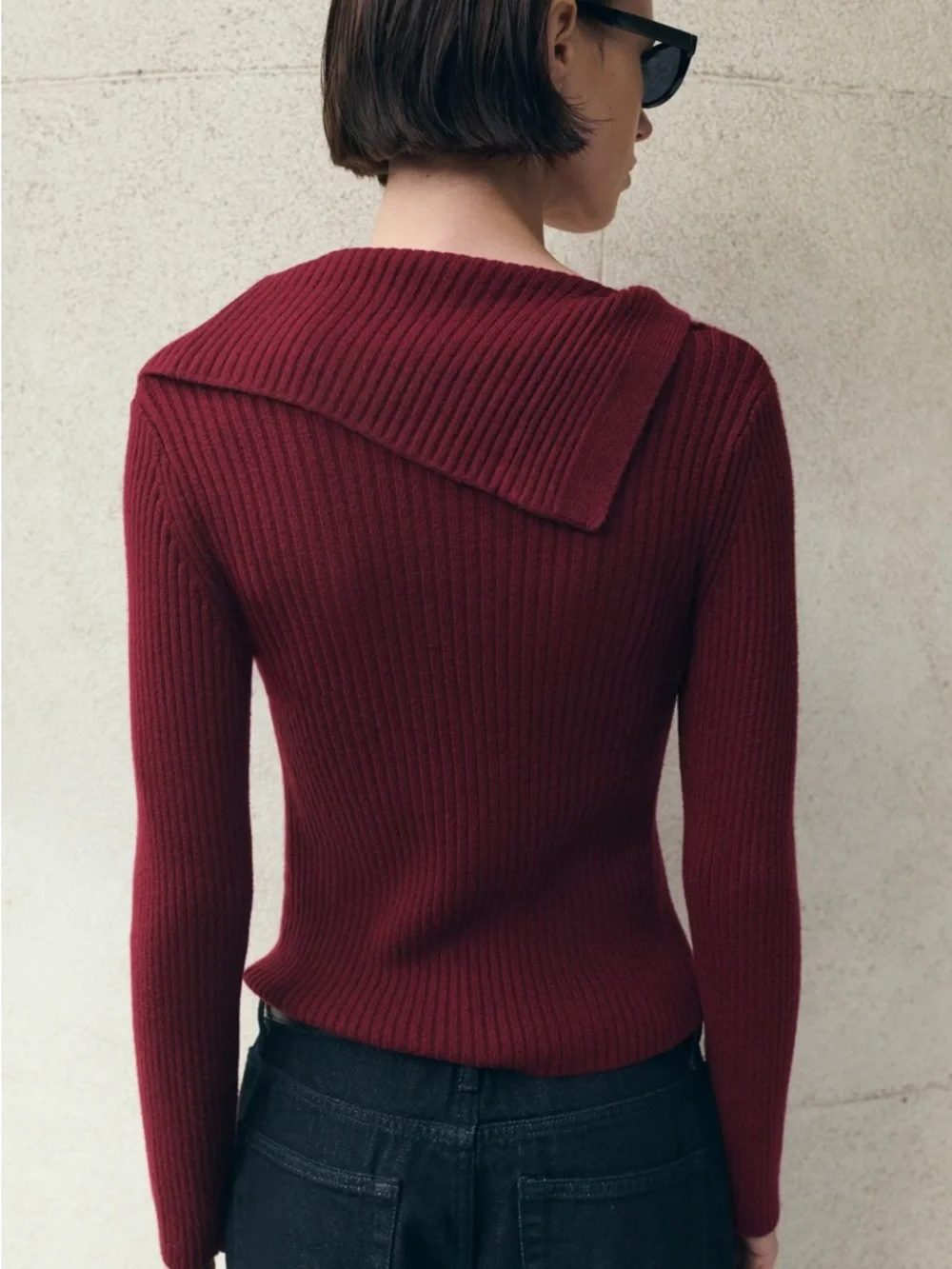 NWT (size L) MANGO CARDIGAN WITH SHAWL COLLAR - Picture 2 of 5